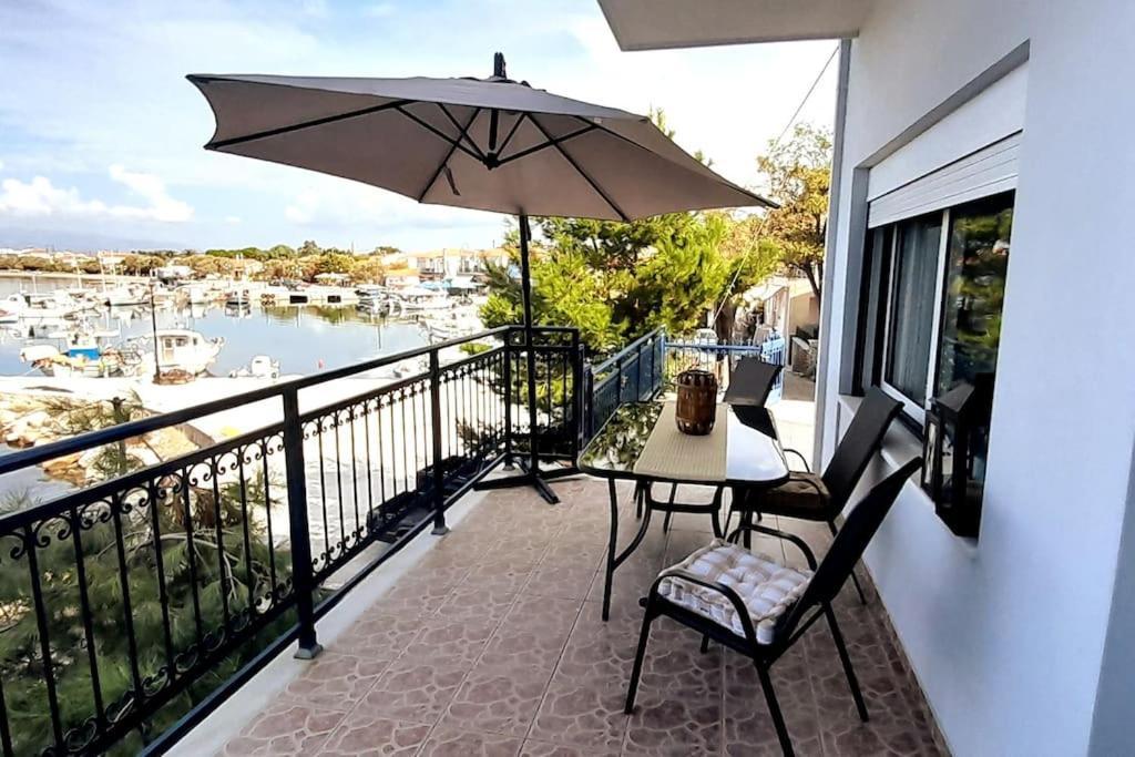 Skala Polichnitou Ocean Vista Retreatヴィラ エクステリア 写真