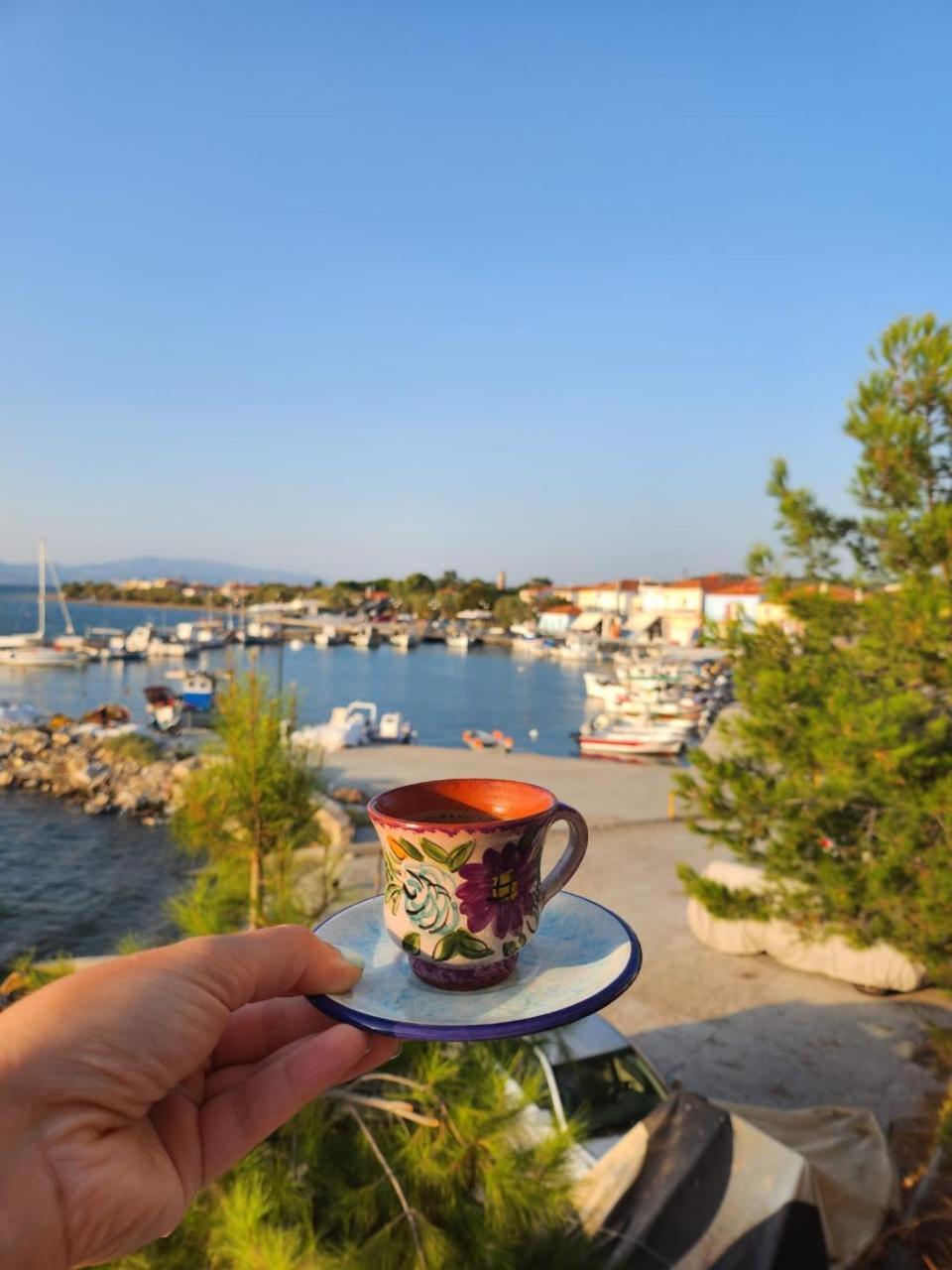 Skala Polichnitou Ocean Vista Retreatヴィラ エクステリア 写真